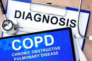 COPD Diagnosis Paperwork