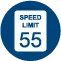 VA speed limit sign.