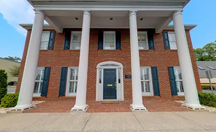 The law offices of Marks & Harrison in Charlottesville, Virginia.