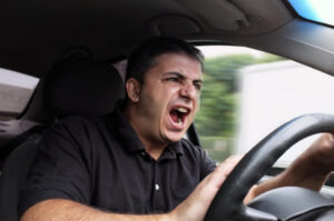 Angry driver
