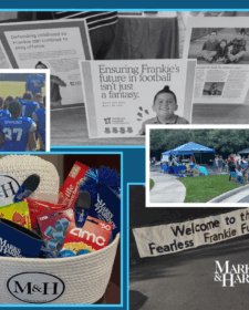 Marks & Harrison Proudly Supports the Fearless Frankie Fundraiser - Marks & Harrison